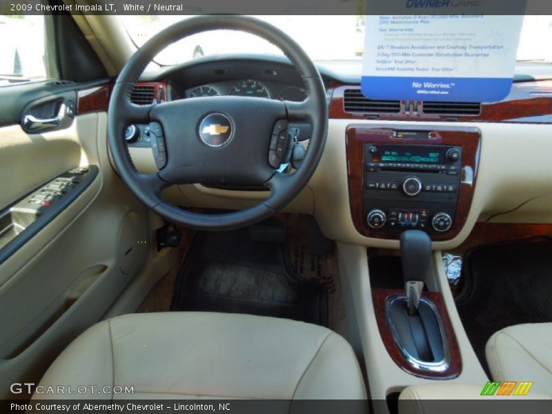 White / Neutral 2009 Chevrolet Impala LT