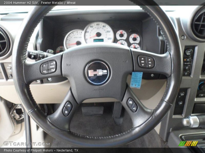 Pewter Metallic / Wheat 2004 Hummer H2 SUV
