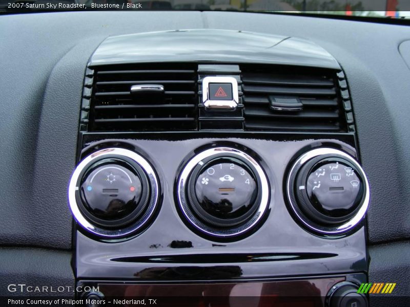 Bluestone / Black 2007 Saturn Sky Roadster