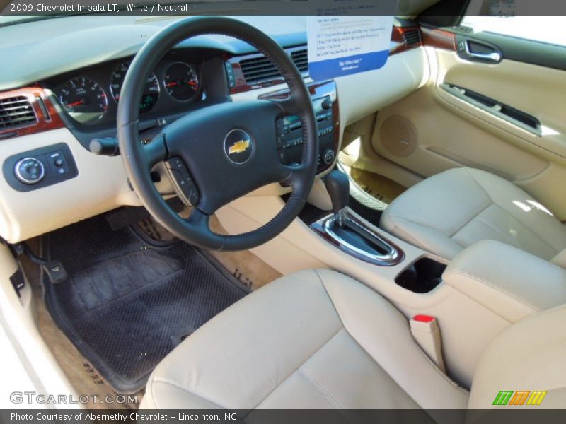 White / Neutral 2009 Chevrolet Impala LT