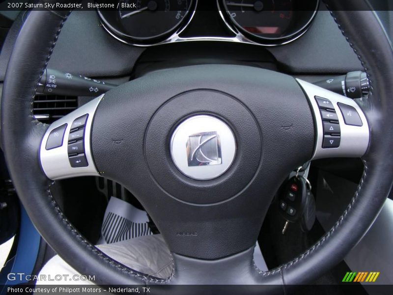 Bluestone / Black 2007 Saturn Sky Roadster