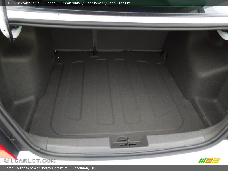 Summit White / Dark Pewter/Dark Titanium 2012 Chevrolet Sonic LT Sedan