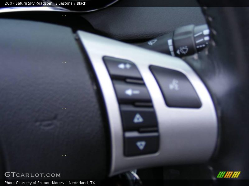 Bluestone / Black 2007 Saturn Sky Roadster