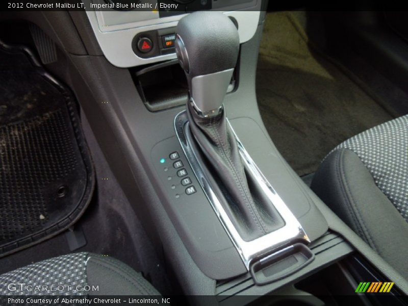 Imperial Blue Metallic / Ebony 2012 Chevrolet Malibu LT