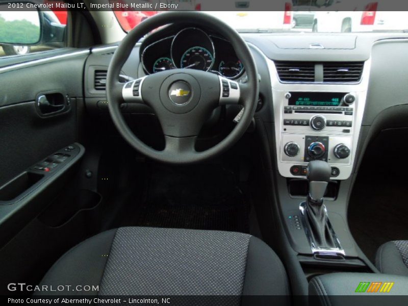 Imperial Blue Metallic / Ebony 2012 Chevrolet Malibu LT