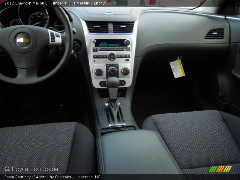 Imperial Blue Metallic / Ebony 2012 Chevrolet Malibu LT