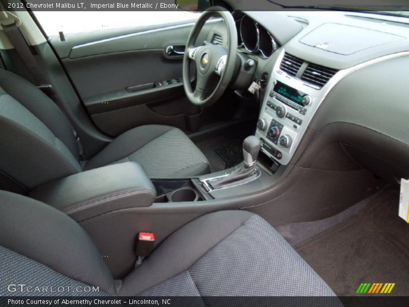 Imperial Blue Metallic / Ebony 2012 Chevrolet Malibu LT