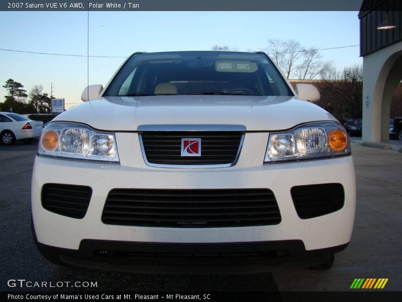 Polar White / Tan 2007 Saturn VUE V6 AWD