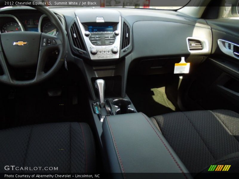 Summit White / Jet Black 2012 Chevrolet Equinox LS