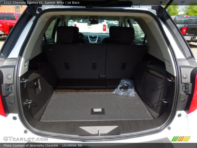 Summit White / Jet Black 2012 Chevrolet Equinox LS