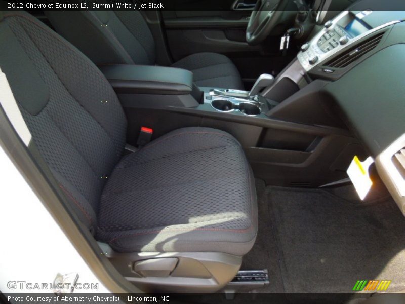 Summit White / Jet Black 2012 Chevrolet Equinox LS
