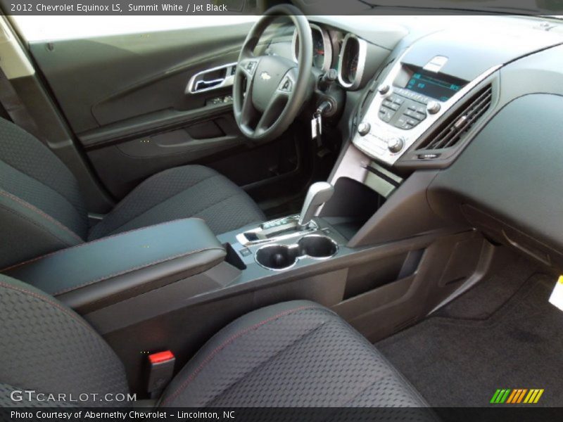 Summit White / Jet Black 2012 Chevrolet Equinox LS