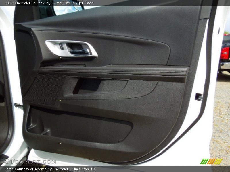 Summit White / Jet Black 2012 Chevrolet Equinox LS