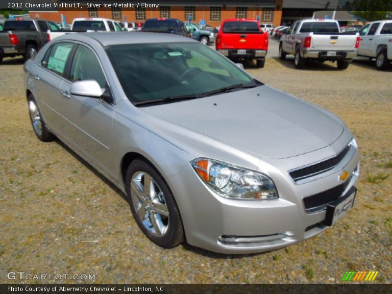 Silver Ice Metallic / Ebony 2012 Chevrolet Malibu LT