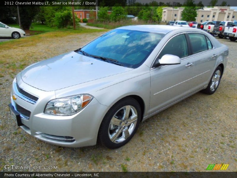 Silver Ice Metallic / Ebony 2012 Chevrolet Malibu LT