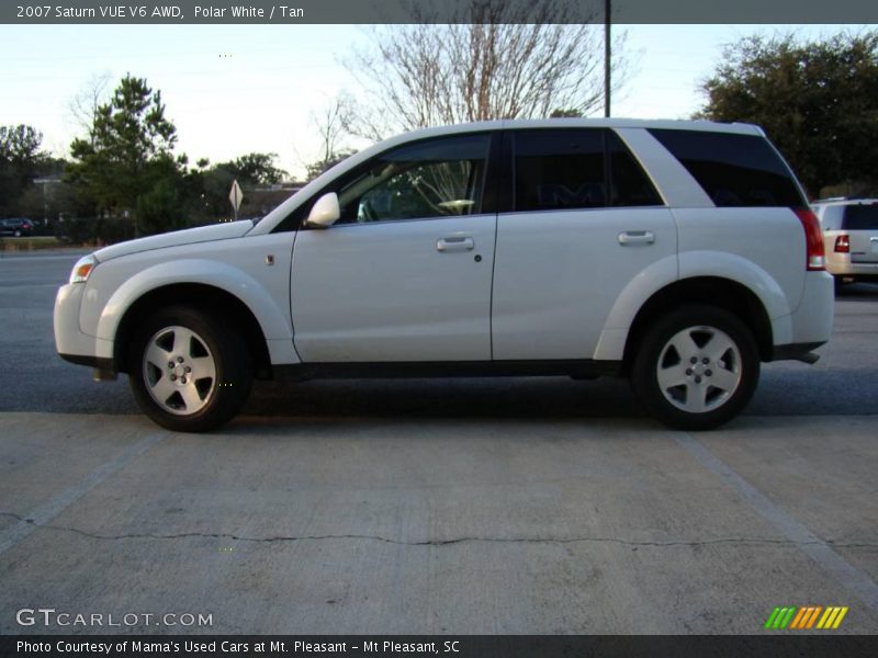 Polar White / Tan 2007 Saturn VUE V6 AWD