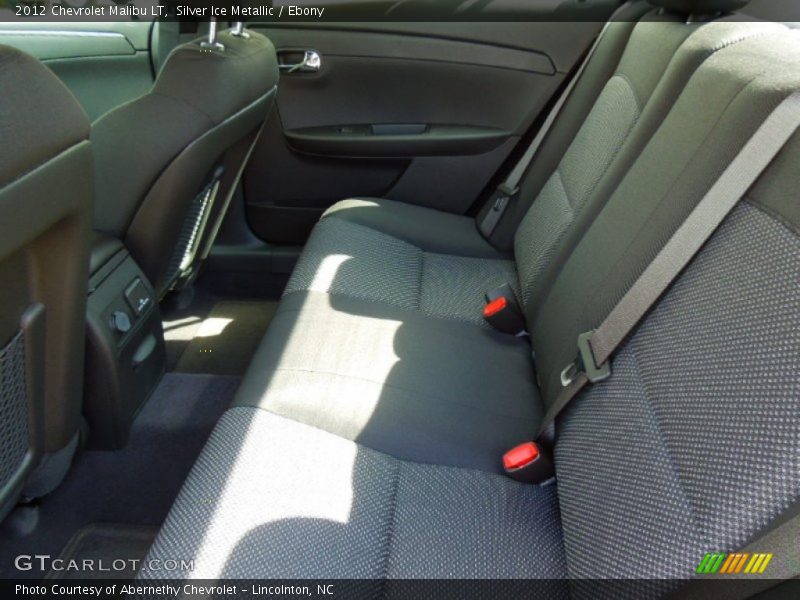 Silver Ice Metallic / Ebony 2012 Chevrolet Malibu LT