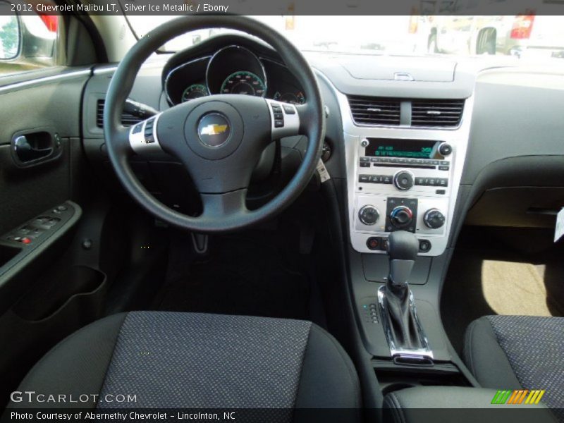 Silver Ice Metallic / Ebony 2012 Chevrolet Malibu LT