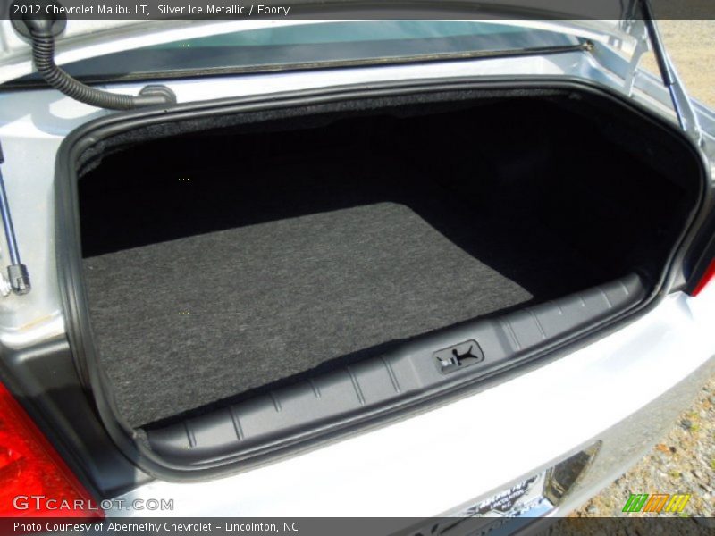 Silver Ice Metallic / Ebony 2012 Chevrolet Malibu LT