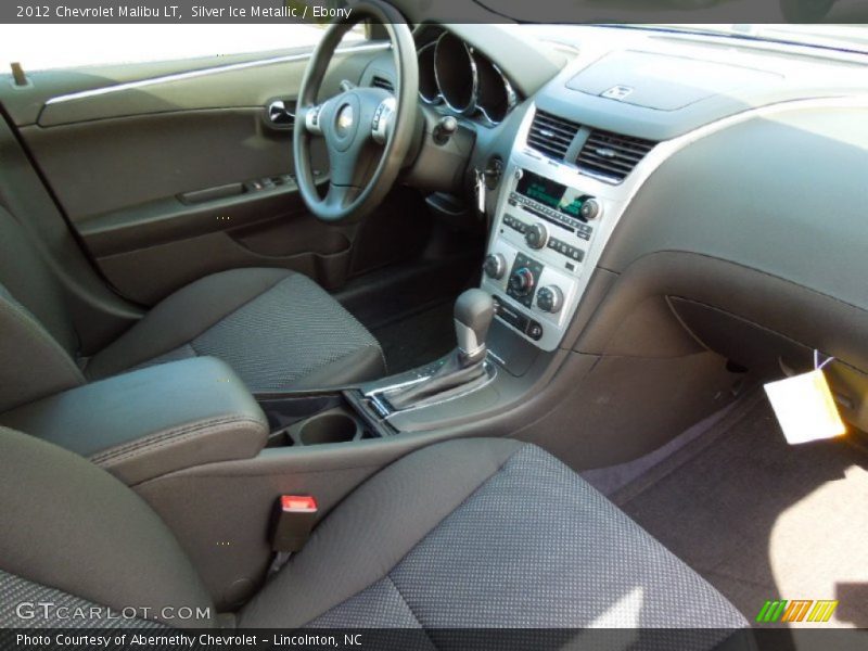 Silver Ice Metallic / Ebony 2012 Chevrolet Malibu LT