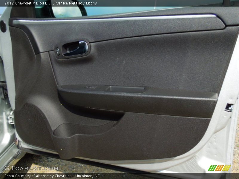 Silver Ice Metallic / Ebony 2012 Chevrolet Malibu LT