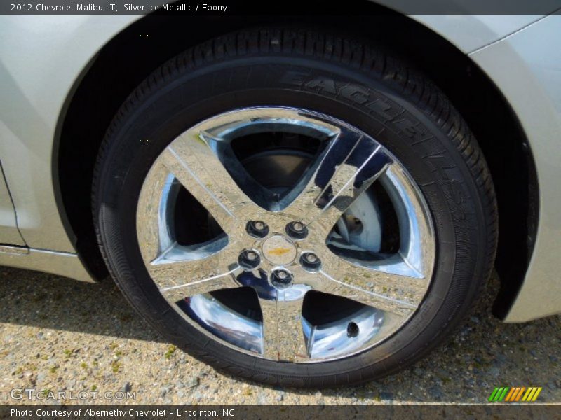 Silver Ice Metallic / Ebony 2012 Chevrolet Malibu LT