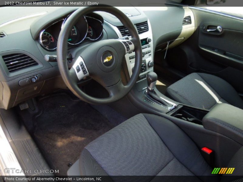 Silver Ice Metallic / Ebony 2012 Chevrolet Malibu LT