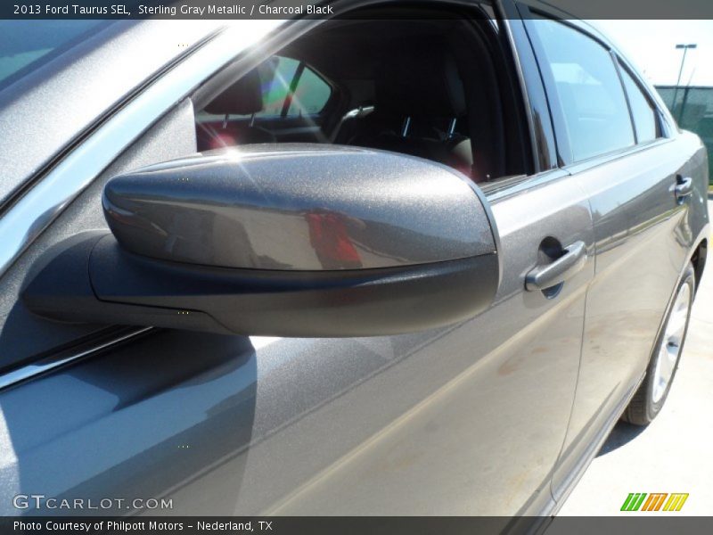 Sterling Gray Metallic / Charcoal Black 2013 Ford Taurus SEL