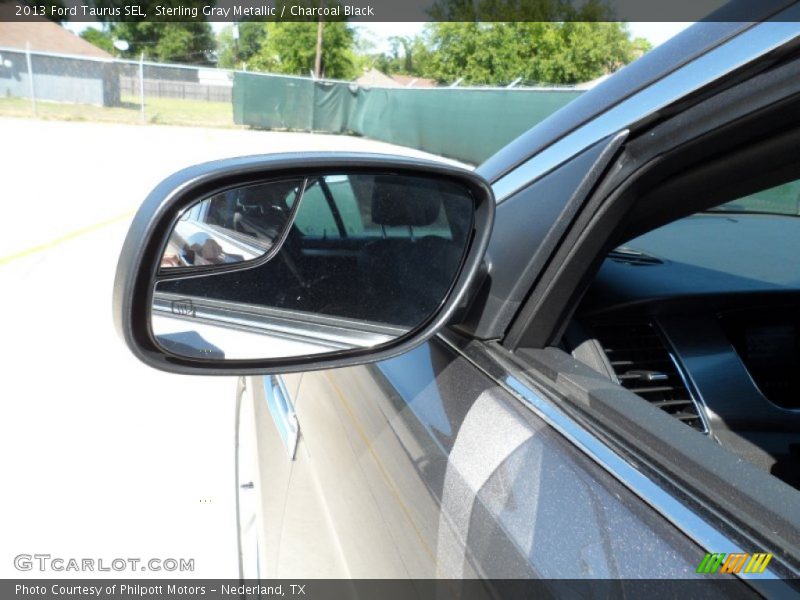 Sterling Gray Metallic / Charcoal Black 2013 Ford Taurus SEL