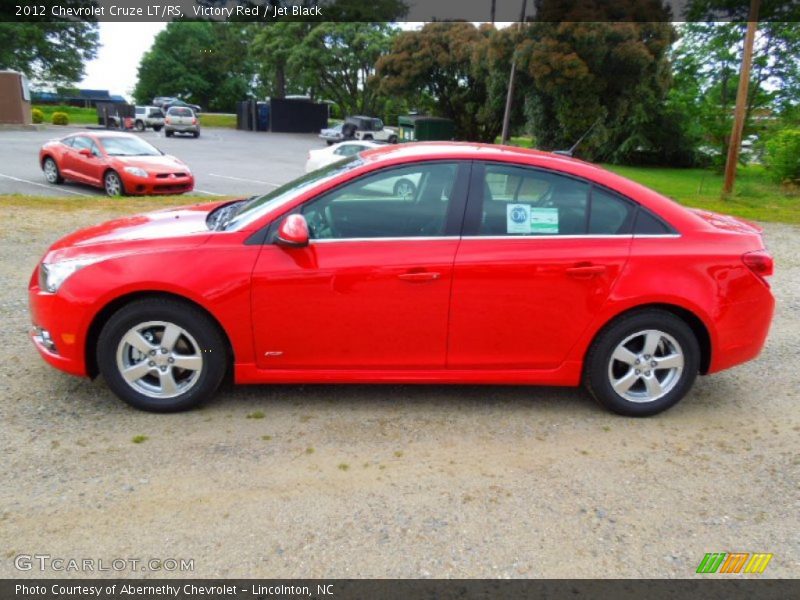 Victory Red / Jet Black 2012 Chevrolet Cruze LT/RS