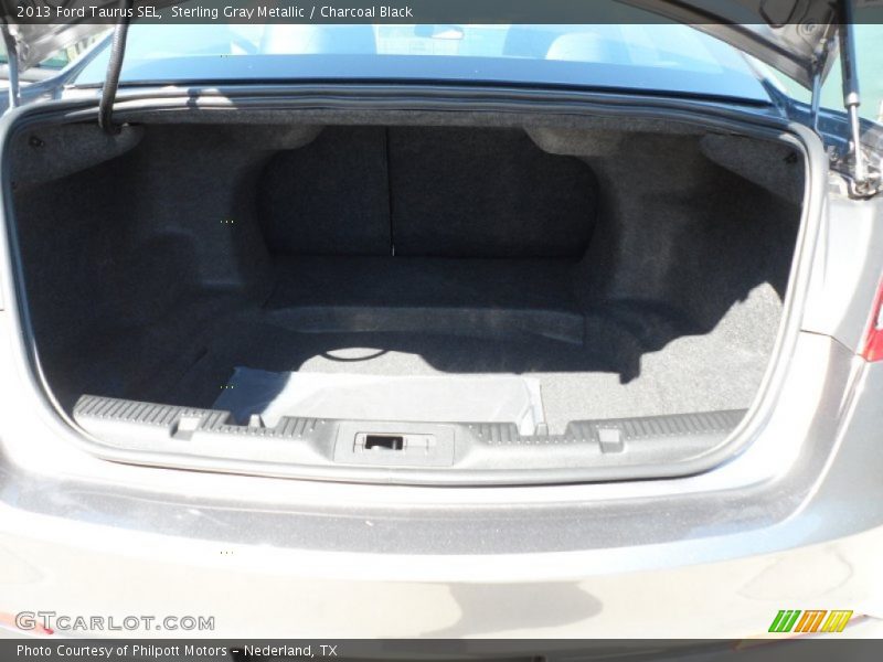 Sterling Gray Metallic / Charcoal Black 2013 Ford Taurus SEL
