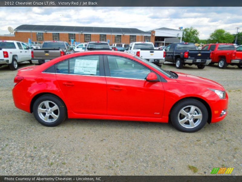 Victory Red / Jet Black 2012 Chevrolet Cruze LT/RS