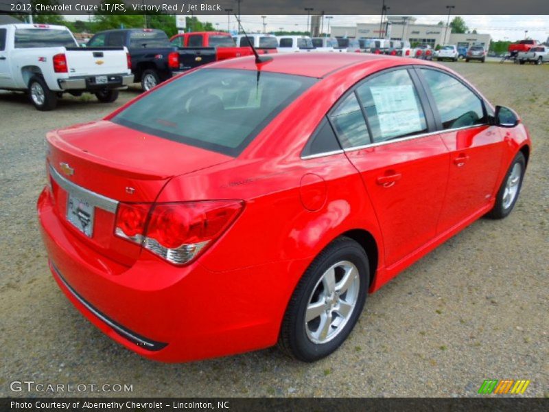 Victory Red / Jet Black 2012 Chevrolet Cruze LT/RS
