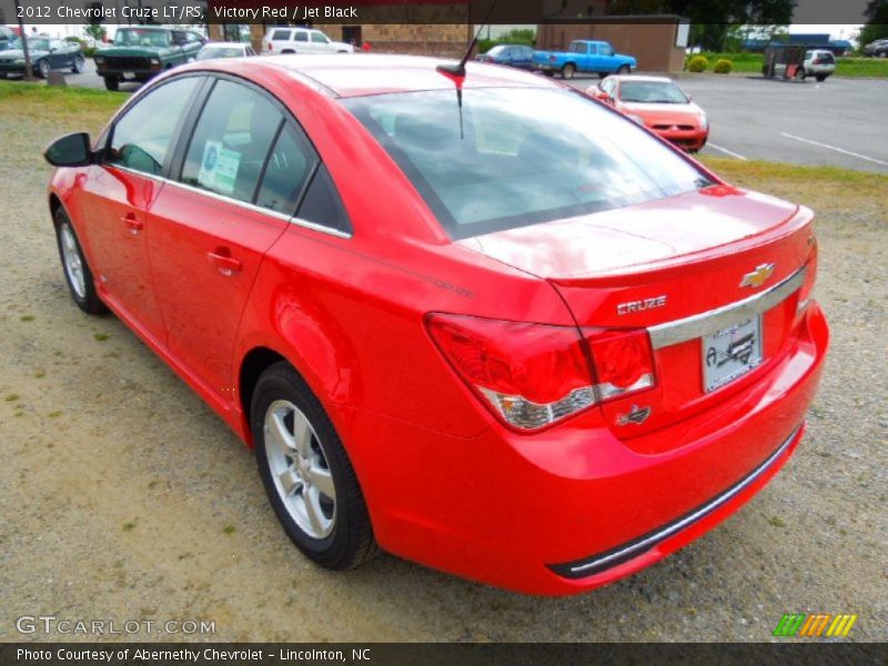 Victory Red / Jet Black 2012 Chevrolet Cruze LT/RS