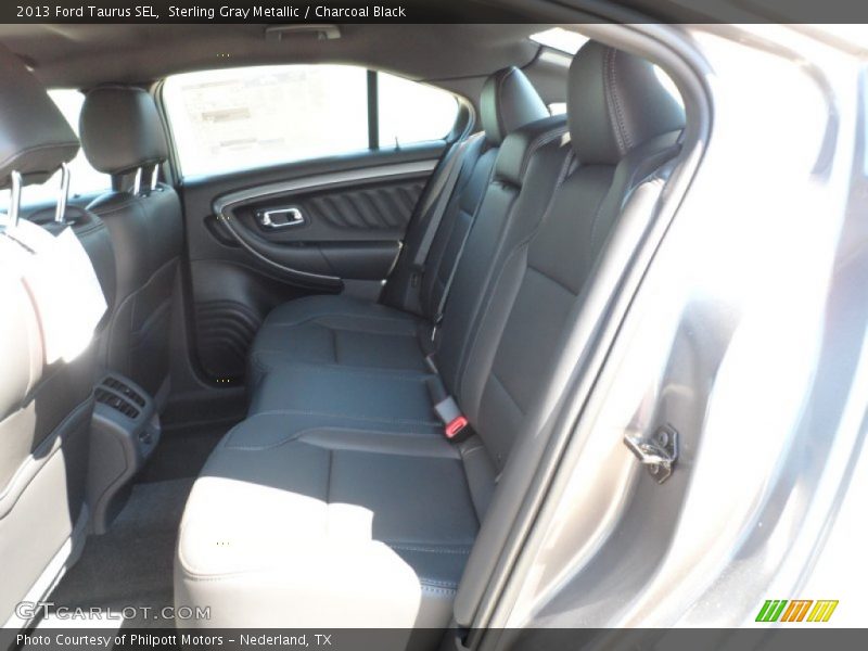 Sterling Gray Metallic / Charcoal Black 2013 Ford Taurus SEL