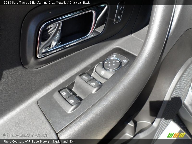 Sterling Gray Metallic / Charcoal Black 2013 Ford Taurus SEL