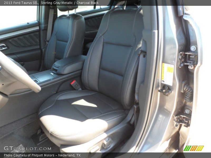  2013 Taurus SEL Charcoal Black Interior