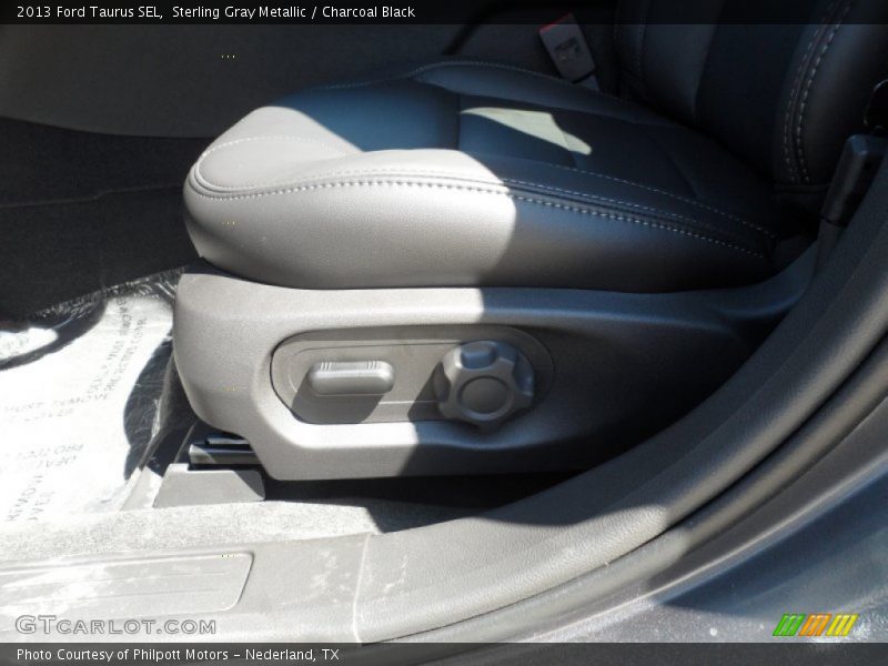 Sterling Gray Metallic / Charcoal Black 2013 Ford Taurus SEL
