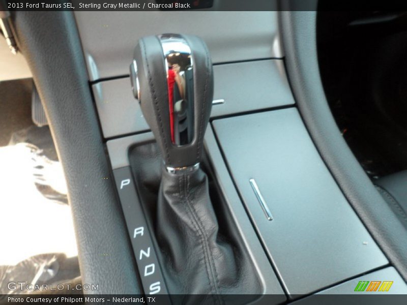 Sterling Gray Metallic / Charcoal Black 2013 Ford Taurus SEL