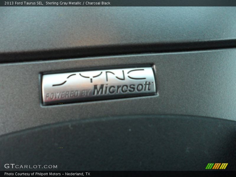 Sterling Gray Metallic / Charcoal Black 2013 Ford Taurus SEL