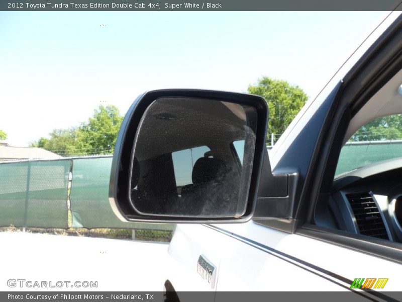 Super White / Black 2012 Toyota Tundra Texas Edition Double Cab 4x4