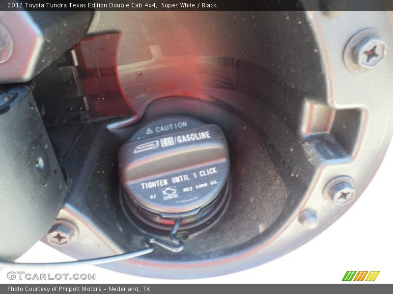 Super White / Black 2012 Toyota Tundra Texas Edition Double Cab 4x4