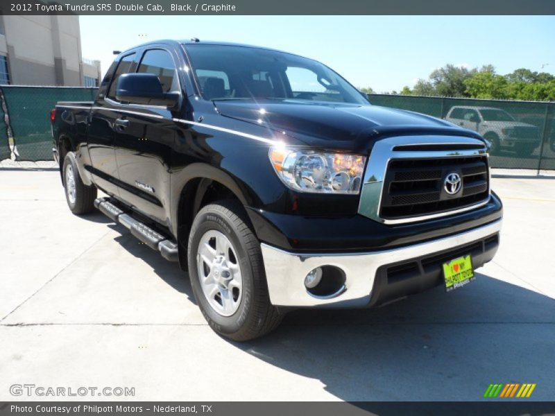 Black / Graphite 2012 Toyota Tundra SR5 Double Cab