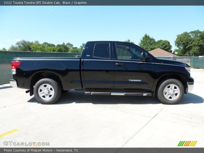 Black / Graphite 2012 Toyota Tundra SR5 Double Cab