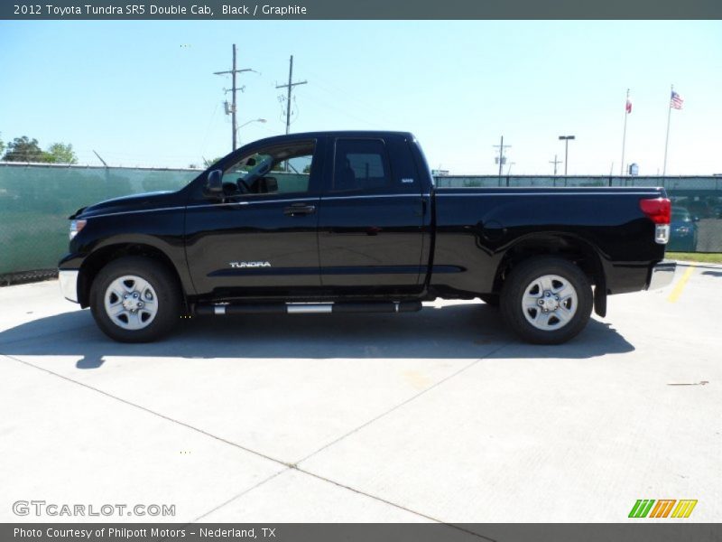 Black / Graphite 2012 Toyota Tundra SR5 Double Cab