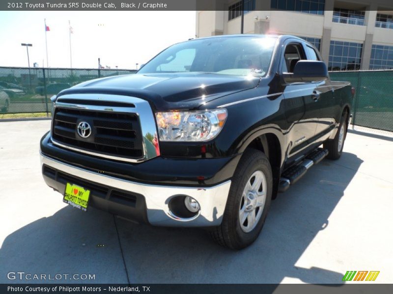 Black / Graphite 2012 Toyota Tundra SR5 Double Cab