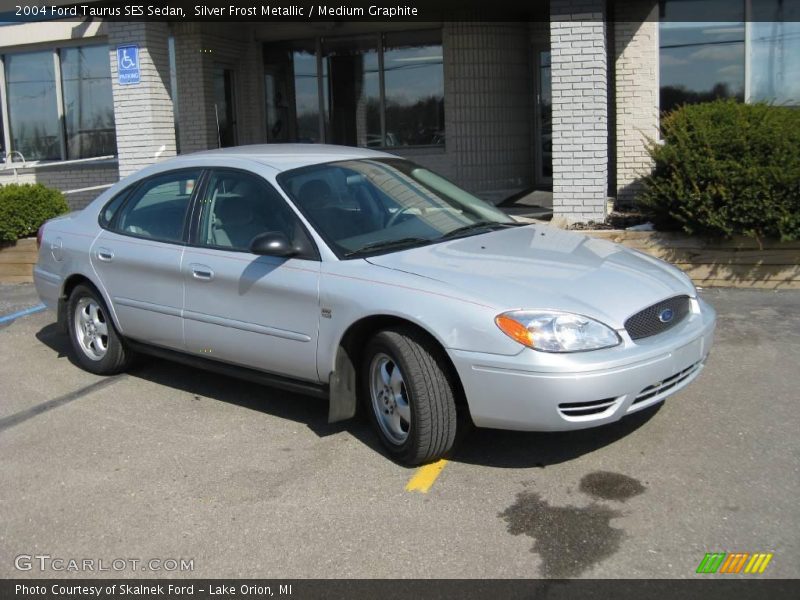 Silver Frost Metallic / Medium Graphite 2004 Ford Taurus SES Sedan