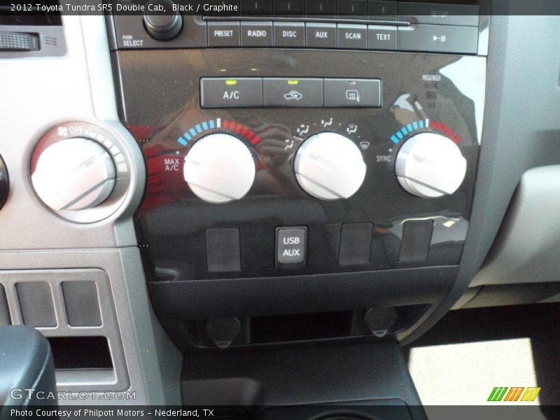 Black / Graphite 2012 Toyota Tundra SR5 Double Cab