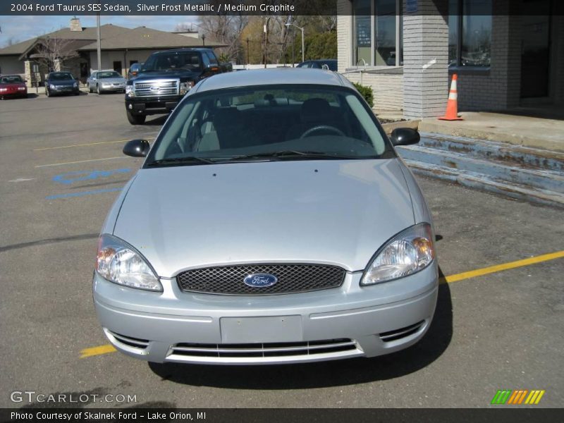 Silver Frost Metallic / Medium Graphite 2004 Ford Taurus SES Sedan