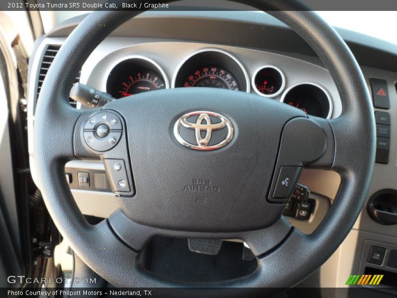 Black / Graphite 2012 Toyota Tundra SR5 Double Cab